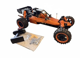 Rovan 5B Baja 29cc Used but like brand new orange upgrades.