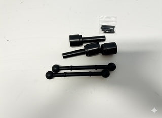 5b Baja -Fast Lane heavy duty rear dog bones and hubs brand new in bag.