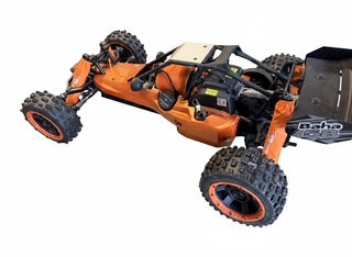 Rovan 5B Baja 29cc Used but like brand new orange upgrades.